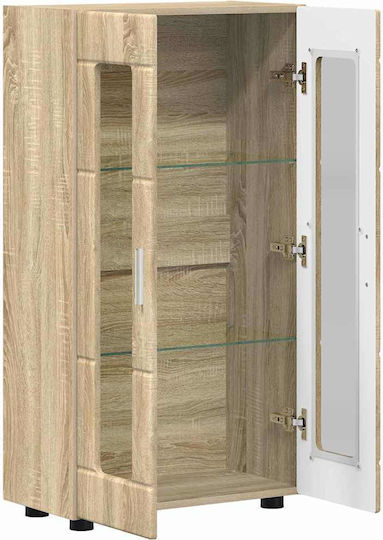 Living Room TV Unit Sonoma Oak L55.5xW29xH100cm