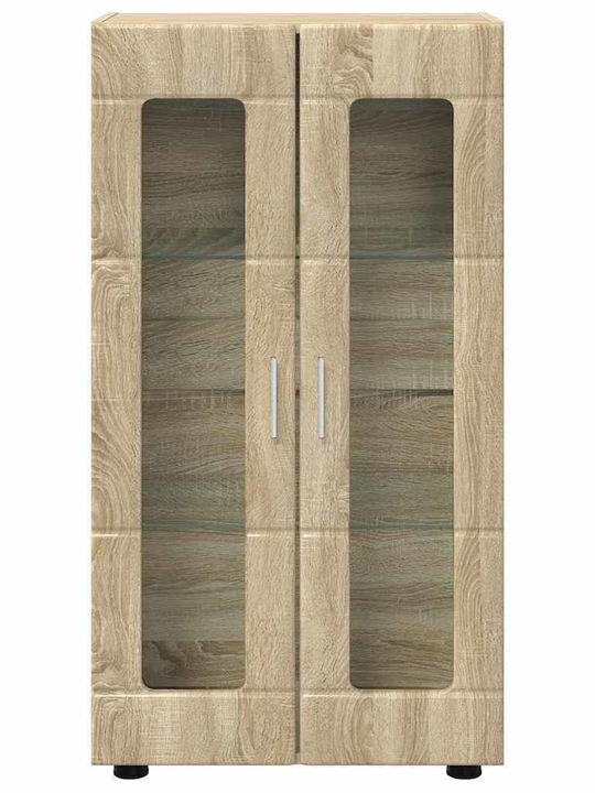 Living Room TV Unit Sonoma Oak L55.5xW29xH100cm