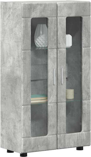 Living Room TV Unit Grey L55.5xW29xH100cm