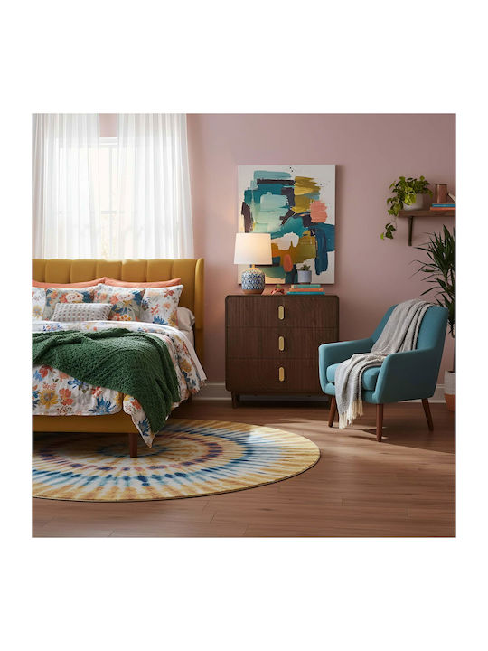Polihome Kommode Schlafzimmer Holz Consort mit 3 Schubladen 80x40x78cm