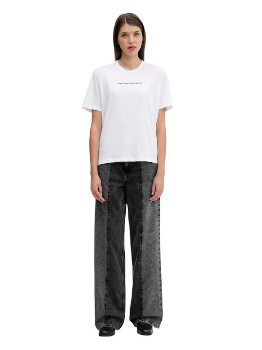 Damen T-Shirt White