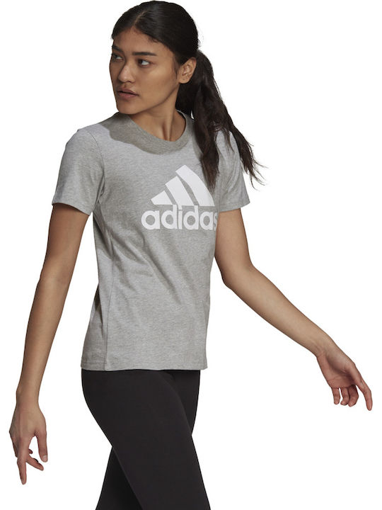 Essentials Logo Γυναικείο T-shirt Medium Grey Heather