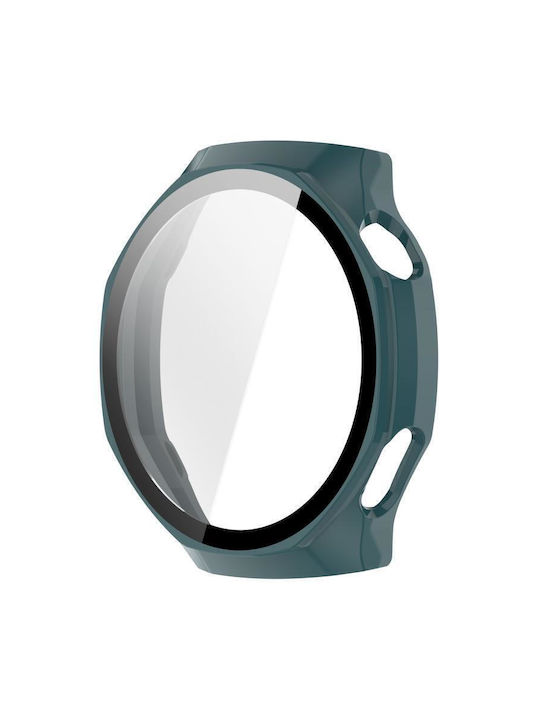 Plastic Case with Glass in Green color for Huawei Watch GT 6 Pro