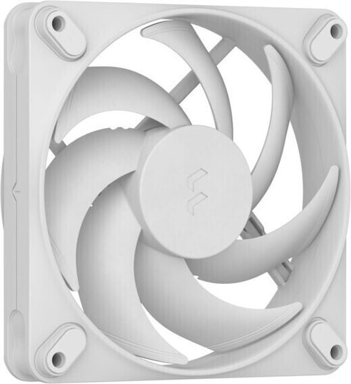 Fractal Design FD-F-MO1-1202 Корпусен вентилатор 120мм с Бял осветление и връзка 4-изводна ШИМ 1бр Бял