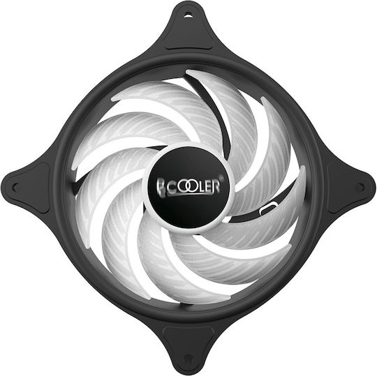 PCCOOLER Ventilator Pentru Carcasă 120mm Cu Iluminare RGB