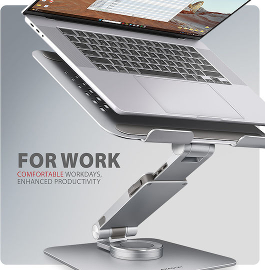 Axagon ACC Stand Stand for Laptop up to 17" Silver