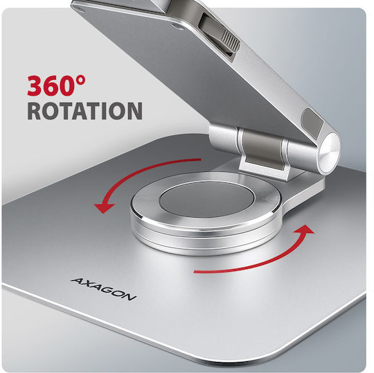 Axagon ACC Stand Stand for Laptop up to 17" Silver