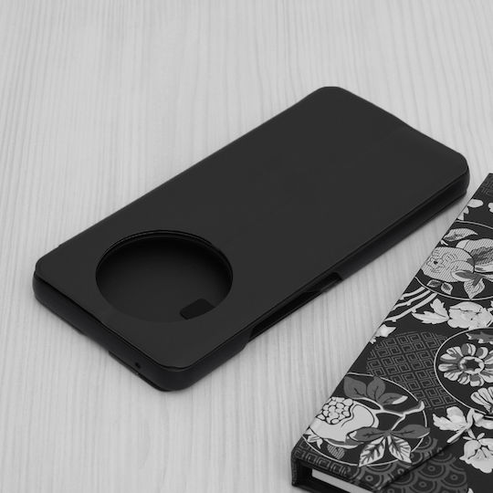 Case Honor Magic4 Lite Skyddar Innovation Efold Book Type Set Sticker Black