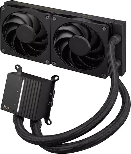 Asus ProArt LC 240 Охлаждане AIO CPU с 2 Вентилатора 120mm и RGB Осветление