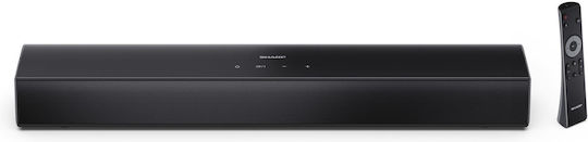Sharp HT-SB121 Soundbar 2.0 Bluetooth και HDMI 120W με Ασύρματο Subwoofer και Τηλεχειριστήριο Μαύρο