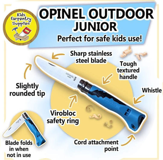 Opinel No.07 Messer Blau