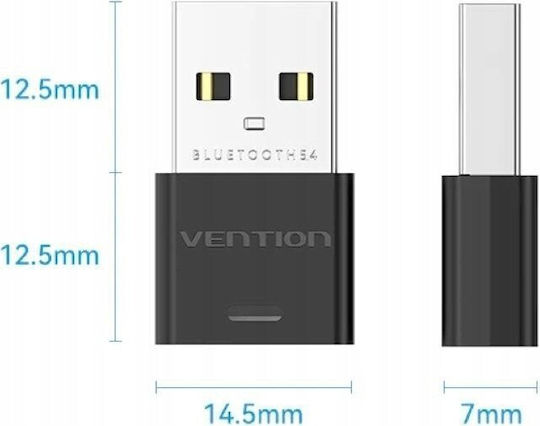 Adaptor Vention USB Bluetooth 5.4 Vn1