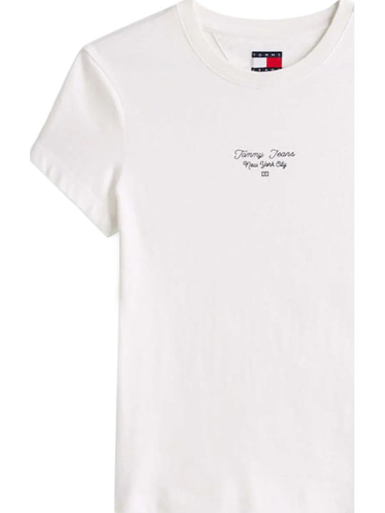 Tommy Women's T-shirt Ecru