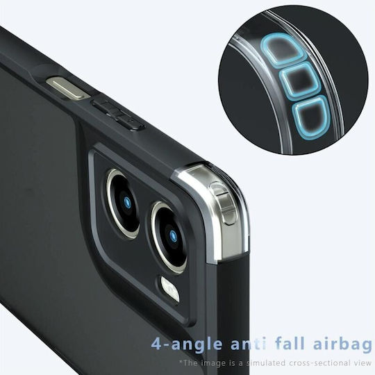 Matte Back Cover Plastic Transparent (Motorola Moto G06 4G)