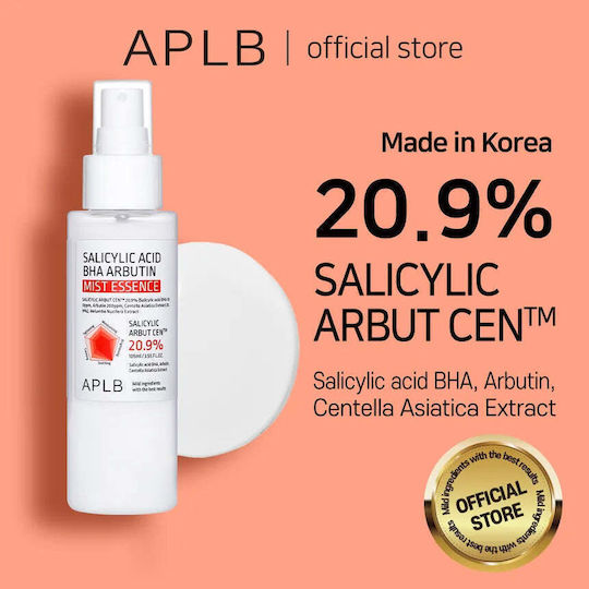 APLB Gesichtsspray Tonisierung für das Gesicht mit Salicylsäure, Centella Asiatica & BHA 105ml