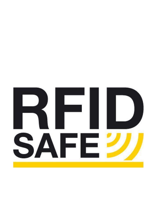 Portofel bărbătesc Clasice cu RFID Roșu