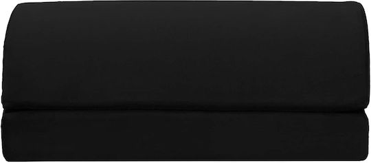 vidaXL Leg Seat Cushion 44x29x17cm Black 42020246