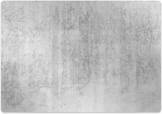 Tulup Bürostuhlunterlagen Künstlerisches Design Grau Beton 100x70 cm