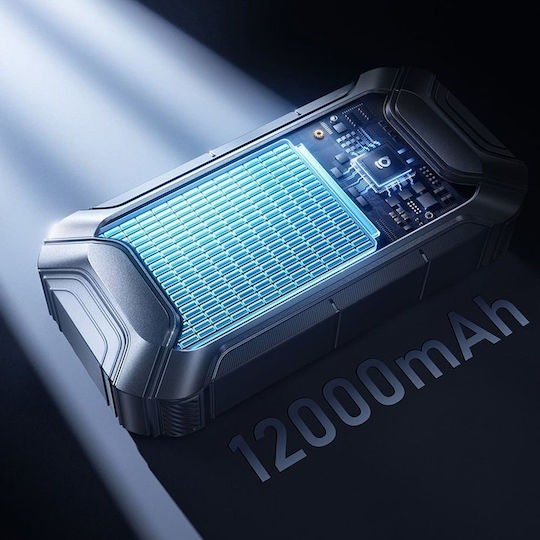 Baseus PrimeTrip VJ1 Преносим Стартер за Батерия на Автомобил и Мотоциклет 12000mAh с USB / Фенер 12V