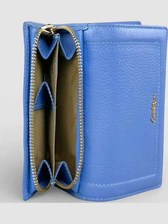 Large Leather Women's Wallet Classic with RFID Green