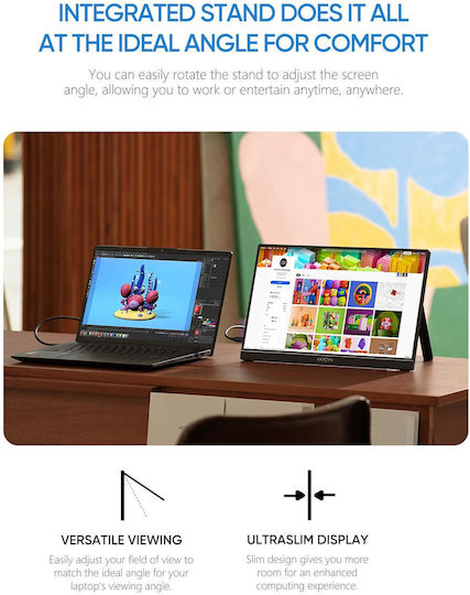 Arzopa Z1FC IPS HDR Φορητό Monitor 16.1" FHD 1920x1080 144Hz