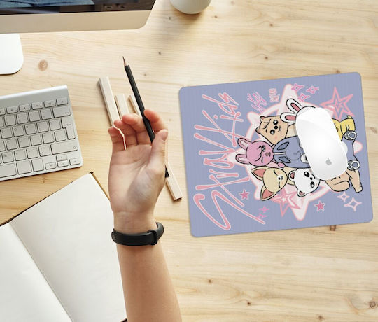 Stray Kids Padelă Pentru Mouse Roz Dreptunghiulară 23x19cm