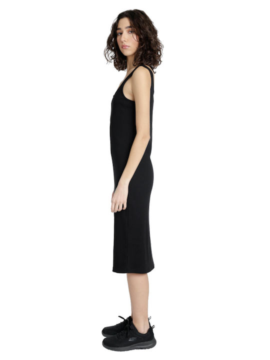 Summer Midi Dress Black