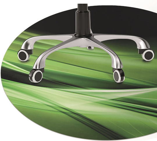 Floor Mat Design Office Chair Abstract Grass Fi 100 Cm
