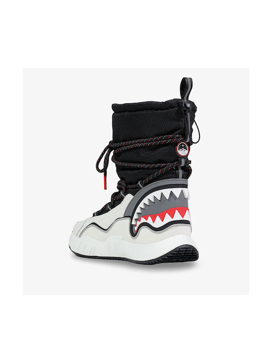 Sprayground Arctic Predator Unisex Ski Boots Black/white