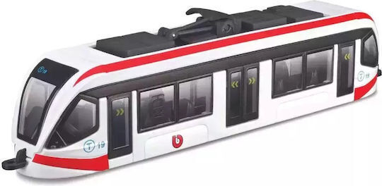 Bburago City Autobuz alb-roșu