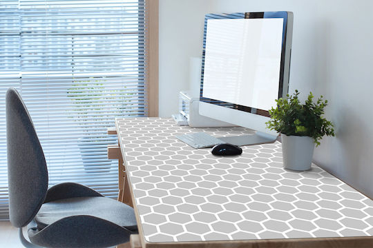 Tulup Σουμέν Γραφείου Vinylmatte Design Schutz Schreibtisch Stück Honig 90x45 cm