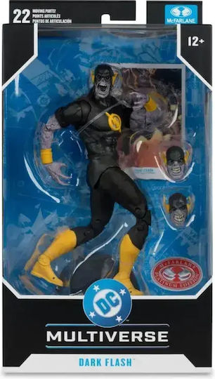 Dc Multiverse Dunkler Blitz Dunkle Multiverse Rote Platin-Edition Von Todd Mcfarlane Actionfigur 18cm