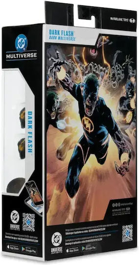 Dc Multiverse Dunkler Blitz Dunkle Multiverse Rote Platin-Edition Von Todd Mcfarlane Actionfigur 18cm