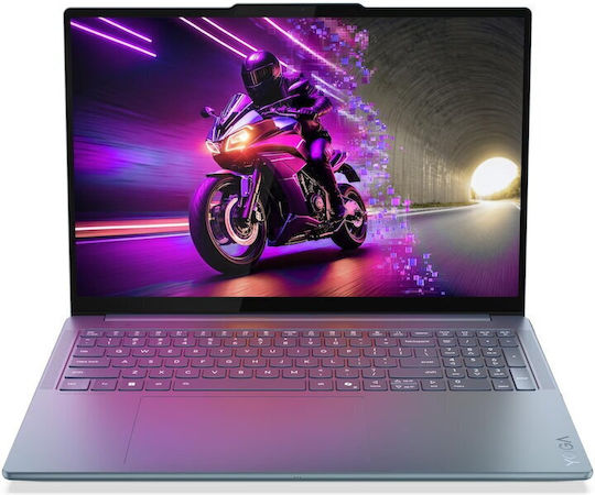 Lenovo Yoga Pro 9 16IAH10 16" OLED 120Hz (Ultra 7-255H/64GB/2TB SSD/GeForce RTX 5070/W11 Home) Albastru Cosmic (Tastatură Engleză Internațională)