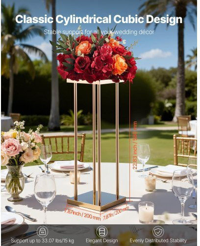 Vevor Wedding Decoration from Metal 10pcs 60cm