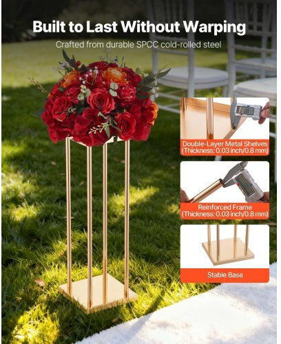 Vevor Wedding Decoration from Metal 10pcs 60cm