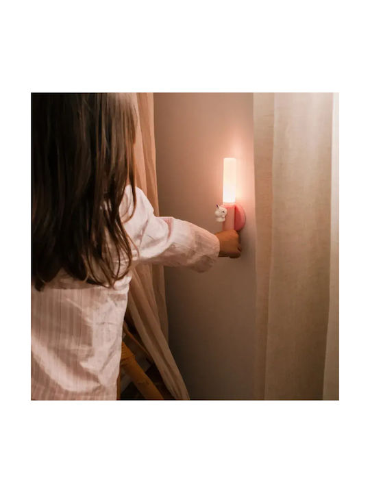 Unicorn Kinder Dekorative Lampe Rosa 18x2.5cm
