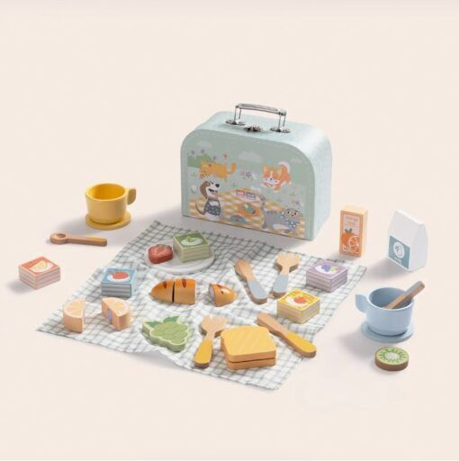 Tooky Toys Παιχνίδι Μαγειρικής / Κουζινικά από Ξύλο για 3+ Ετών