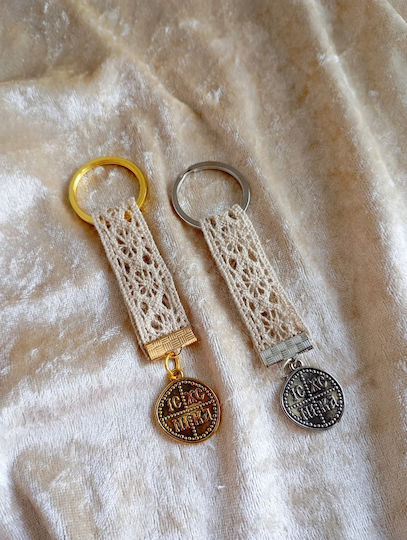 By Anastasia's Art Creations Μαρτυρικό Βάπτισης Μπρελόκ Metallisch Gold 50Stück