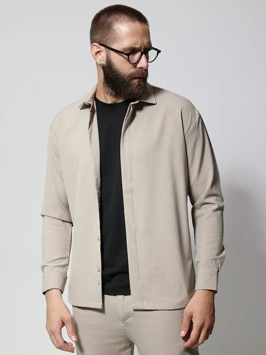 Long-sleeved Shirt Stone