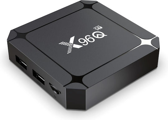 TV Box X96Q RK3518 4K UHD with WiFi USB 2.0 / USB 3.0 2GB RAM and 16GB Storage Space with Operating System Android 14.0