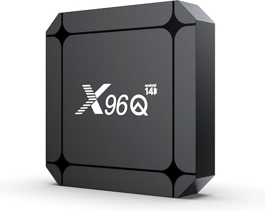 TV Box X96Q RK3518 4K UHD with WiFi USB 2.0 / USB 3.0 2GB RAM and 16GB Storage Space with Operating System Android 14.0