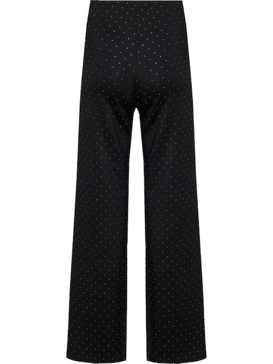 Women's Fabric Trousers Black