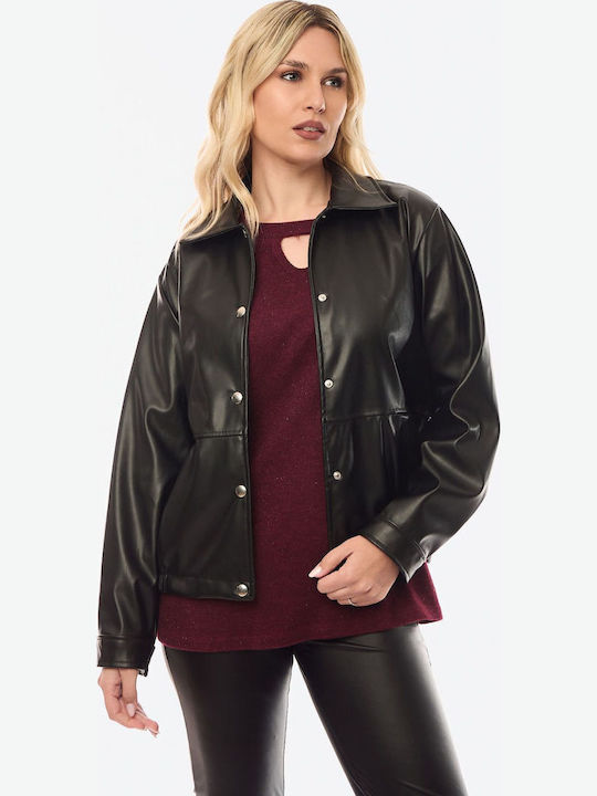 Γυναικείο Biker Jacket Μαύρο