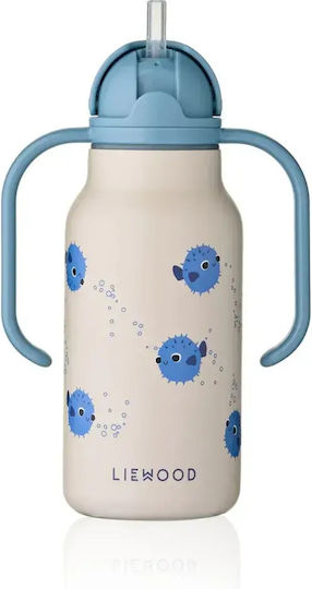 Παγούρι-θερμός Χειρολαβές 250ml Kimmie Pufferfish Sandy Liewood
