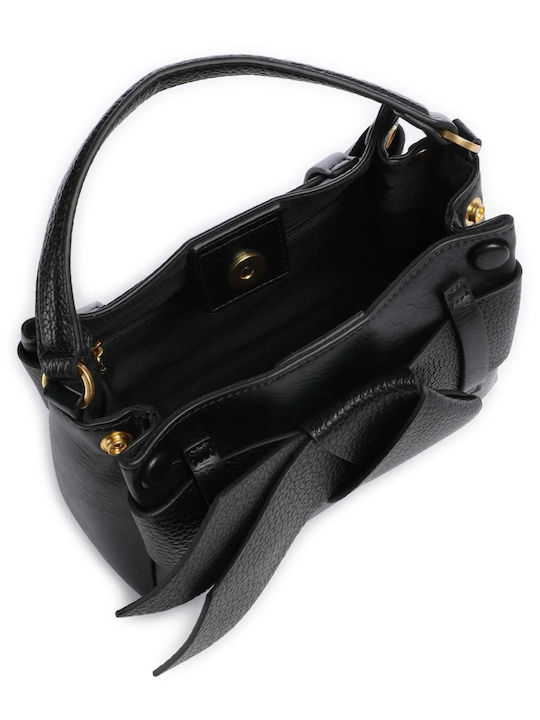 Knot Bow Women's Shoulder Crossbody Bag Black