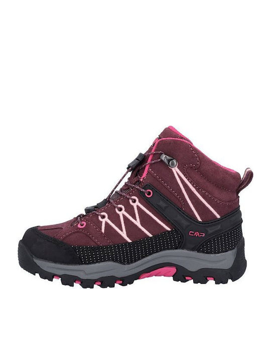 Kids Hiking Boots Rigel Mid Burgundy
