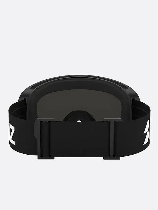 Bliz Μάσκα Σκι & Snowboard Ενηλίκων Μαύρη με Φακό σε Μαύρο Χρώμα