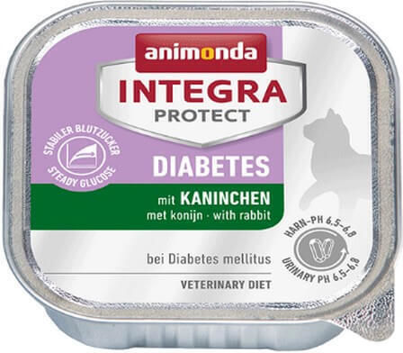 Animonda Integra Protect Diabetes Nasses Katzenfutter 100gr Kaninchen