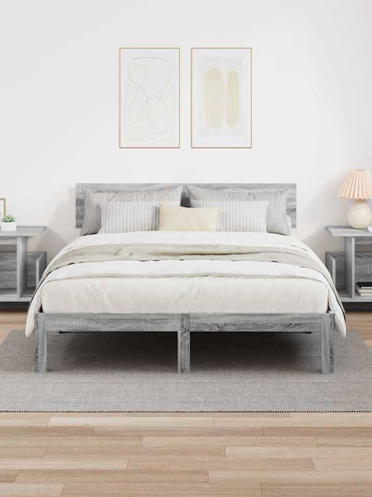 Wohnzimmer TV-Einheit Gray Sonoma L50xB35xH45cm